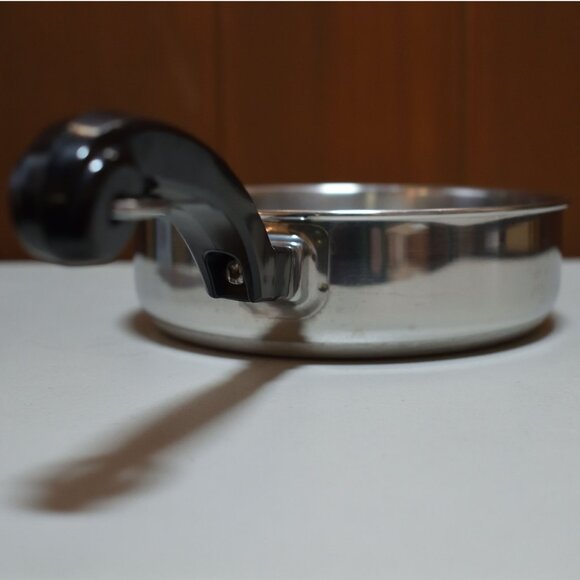 Vintage Farberware 1-Quart (7-inch) Saute Pan Stainless Steel Aluminum Clad - Picture 11 of 15